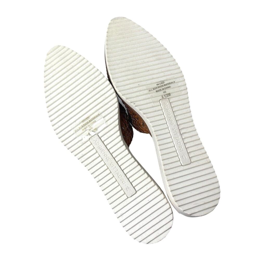 New With Out Box Adrienne Vittadini Lizzi woven flat size 8.5 - Picture 4 of 9